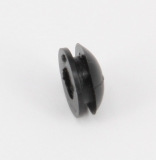 Karosseriestopfen Thermoplastisches Gummi (TPG). schwarz Plattenbohrungsgroesse D Plattendicke h D (mm) 30 d1 (mm) 27.5 d2 (mm) 24.5 h (mm) 2.4 H (mm) 8.7 0 SR 1751 TPR h1 (mm) h2 (mm)
