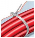 Druckmontage-Kabelbinder Nylon Farbcode Schwarz Laenge (mm)= 155 Max. Kabelbuendeldurchm. (mm)= 36 Montagebohrung (mm)= 4.8 Zugfestigkeit brit. Pfund/kg 40/18 Typ 4 Breite (mm)= 3.5