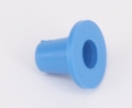 Konische Kappen / Stopfen - blaue Serie LDPE - blau D (mm)= 101.6 d1 (mm)= 93.4 d2 (mm)= 96.5 d3 (mm)= 94.7 d4 (mm)= 91.6 h (mm)= 19.1