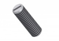 threaded pin with partslot DIN551-M3x5 - PA6.6 colour nature