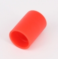 Gerippte Rohrschutzkappen LDPE rot D= 110 H=34.6 -