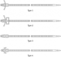 Druckmontage-Kabelbinder Nylon Farbcode Schwarz Laenge (mm)= 203 Max. Kabelbuendeldurchm. (mm)= 50 Montagebohrung (mm)= 6 Zugfestigkeit brit. Pfund/kg 50/22 Typ 3 Breite (mm)= 4.8