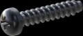 screw for plastic: Screw STS-plus KN6032 2x10 - H1 steel, hardened 10.9 Zinc-Nickel-plated,  baked, passivated black/ Cr-VI-free, sealed, 720 h until Fe-Corrosion