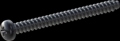 Schraube STS-plus KN6032 2.2x25 - H1 Stahl, verg?tet 10.9 ZnNi schwarz-passiviert+getempert +versiegelt, min 720h