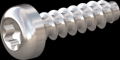 screw for plastic: Screw STS-plus KN6039 1.4x5 - T3 stainless-steel, A2 - 1.4567 Bright-pickled and passivated