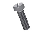 cylinder head screw DIN 84 slot > ISO 1207 - M6x25 PVDF