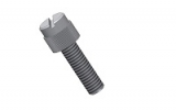 knurled head screws with slot - M6x25 - PA6.6 colour nature