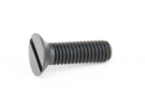 countersunk screws with slot - PA 6.6 Nylon colour black DIN 963 M6x30