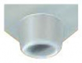 Aufklebefuesse/ -puffer Polyurethan Farbe Grau Durchmesser Basis 10 Hoehe 2.5 Typ 1