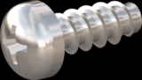 screw for plastic: Screw STS-plus KN6032 2x5 - H1 stainless-steel, A2 - 1.4567 Bright-pickled and passivated
