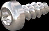 screw for plastic: Screw STS-plus KN6039 1.8x4 - T6 stainless-steel, A2 - 1.4567 Bright-pickled and passivated
