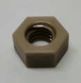 Sechskantmutter DIN934 - M10 PEEK  H = 8 mm   s = 17 mm