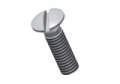 vaulted countersunk screw slot . DIN 964 - M6x10 - PA6.6 colour nature