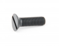 countersunk screws with slot - PA 6.6 Nylon colour black DIN 963 M5x20