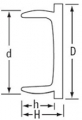 Schutzstopfen d=16.5mm LDPE natur