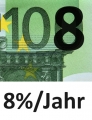 108 EUR