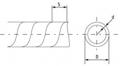 Spiralwickel D=19 Kabel-D 19-100mm
