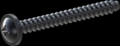 screw for plastic: Screw STS-plus KN6031 2x18 - H1 steel, hardened 10.9 Zinc-Nickel-plated,  baked, passivated black/ Cr-VI-free, sealed, 720 h until Fe-Corrosion
