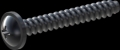 screw for plastic: Screw STS-plus KN6031 2.5x18 - H1 steel, hardened 10.9 Zinc-Nickel-plated,  baked, passivated black/ Cr-VI-free, sealed, 720 h until Fe-Corrosion