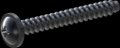 screw for plastic: Screw STS-plus KN6031 2.5x20 - H1 steel, hardened 10.9 Zinc-Nickel-plated,  baked, passivated black/ Cr-VI-free, sealed, 720 h until Fe-Corrosion