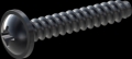 screw for plastic: Screw STS-plus KN6031 3.5x20 - H2 steel, hardened 10.9 Zinc-Nickel-plated,  baked, passivated black/ Cr-VI-free, sealed, 720 h until Fe-Corrosion