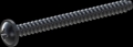screw for plastic: Screw STS-plus KN6031 3.5x40 - H2 steel, hardened 10.9 Zinc-Nickel-plated,  baked, passivated black/ Cr-VI-free, sealed, 720 h until Fe-Corrosion