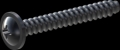 screw for plastic: Screw STS-plus KN6031 4x30 - H2 steel, hardened 10.9 Zinc-Nickel-plated,  baked, passivated black/ Cr-VI-free, sealed, 720 h until Fe-Corrosion