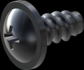 screw for plastic: Screw STS-plus KN6031 5x10 - H2 steel, hardened 10.9 Zinc-Nickel-plated,  baked, passivated black/ Cr-VI-free, sealed, 720 h until Fe-Corrosion