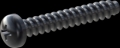 screw for plastic: Screw STS-plus KN6032 2.2x14 - H1 steel, hardened 10.9 Zinc-Nickel-plated,  baked, passivated black/ Cr-VI-free, sealed, 720 h until Fe-Corrosion