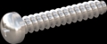 screw for plastic: Screw STS-plus KN6032 3x18 - H1 stainless-steel, A2 - 1.4567 Bright-pickled and passivated