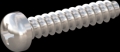 screw for plastic: Screw STS-plus KN6032 3.5x18 - H2 stainless-steel, A2 - 1.4567 Bright-pickled and passivated