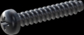 screw for plastic: Screw STS-plus KN6032 3.5x20 - H2 steel, hardened 10.9 Zinc-Nickel-plated,  baked, passivated black/ Cr-VI-free, sealed, 720 h until Fe-Corrosion