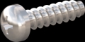screw for plastic: Screw STS-plus KN6032 4x14 - H2 stainless-steel, A2 - 1.4567 Bright-pickled and passivated
