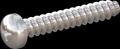 screw for plastic: Screw STS-plus KN6032 5x30 - H2 stainless-steel, A2 - 1.4567 Bright-pickled and passivated