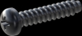 screw for plastic: Screw STS-plus KN6032 6x30 - H3 steel, hardened 10.9 Zinc-Nickel-plated,  baked, passivated black/ Cr-VI-free, sealed, 720 h until Fe-Corrosion