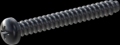 screw for plastic: Screw STS-plus KN6032 6x50 - H3 steel, hardened 10.9 Zinc-Nickel-plated,  baked, passivated black/ Cr-VI-free, sealed, 720 h until Fe-Corrosion
