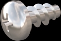 screw for plastic: Screw STS KN1032-Neu 2.5x5 - H1 stainless-steel, A2 - 1.4567 Bright-pickled and passivated