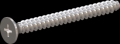 screw for plastic: Screw STS-plus KN6033 2.2x22 - H1 stainless-steel, A2 - 1.4567 Bright-pickled and passivated