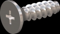 screw for plastic: Screw STS-plus KN6033 3x10 - H1 stainless-steel, A2 - 1.4567 Bright-pickled and passivated