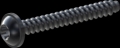 screw for plastic: Screw STS-plus KN6038 2.5x20 - T8 steel, hardened 10.9 Zinc-Nickel-plated,  baked, passivated black/ Cr-VI-free, sealed, 720 h until Fe-Corrosion