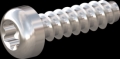 screw for plastic: Screw STS-plus KN6039 4x14 - T20 stainless-steel, A2 - 1.4567 Bright-pickled and passivated