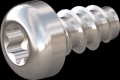screw for plastic: Screw STS-plus KN6039 4.5x8 - T20 stainless-steel, A2 - 1.4567 Bright-pickled and passivated