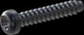 screw for plastic: Screw STS-plus KN6039 4.5x25 - T20 steel, hardened 10.9 Zinc-Nickel-plated,  baked, passivated black/ Cr-VI-free, sealed, 720 h until Fe-Corrosion
