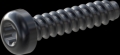 screw for plastic: Screw STS-plus KN6039 5x22 - T25 steel, hardened 10.9 Zinc-Nickel-plated,  baked, passivated black/ Cr-VI-free, sealed, 720 h until Fe-Corrosion