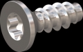 screw for plastic: Screw STS-plus KN6041 1.8x5 - T6 stainless-steel, A2 - 1.4567 Bright-pickled and passivated
